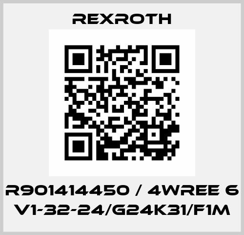 R901414450 / 4WREE 6 V1-32-24/G24K31/F1M Rexroth