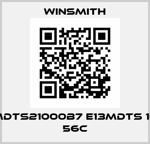 E13MDTS21000B7 E13MDTS 10 LR 56C Winsmith