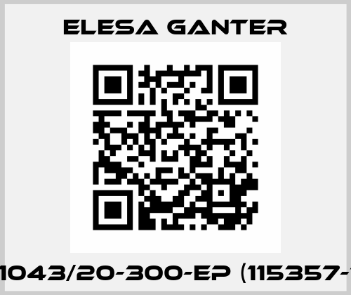 M.1043/20-300-EP (115357-12) Elesa Ganter
