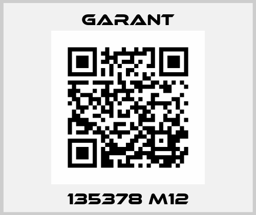 135378 M12 Garant