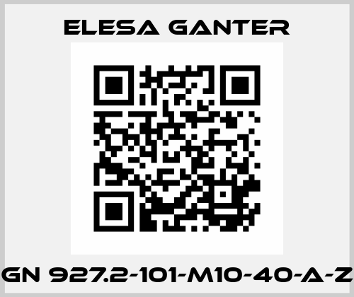 GN 927.2-101-M10-40-A-Z Elesa Ganter