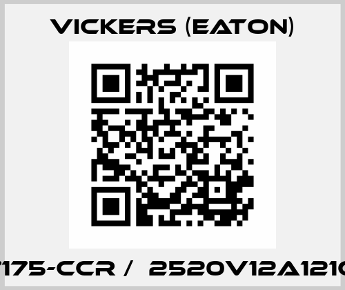 02-137175-CCR /  2520V12A121CC22R Vickers (Eaton)