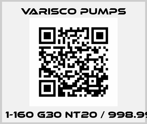 JE  1-160 G30 NT20 / 998.998 Varisco pumps