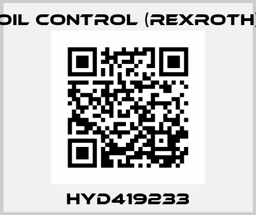 HYD419233 Oil Control (Rexroth)