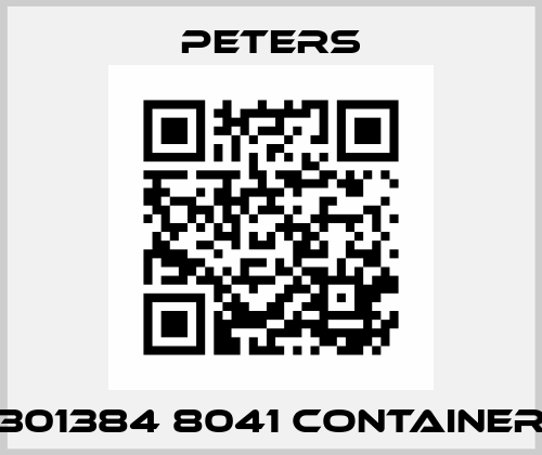 301384 8041 container Peters