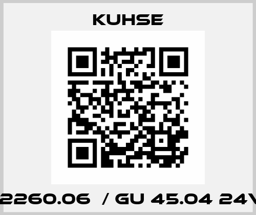 5242260.06  / GU 45.04 24V DC Kuhse