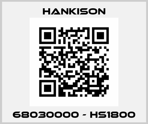 68030000 - HS1800 Hankison
