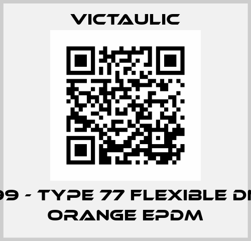 999999 - Type 77 flexible DN25 / 1" orange EPDM Victaulic