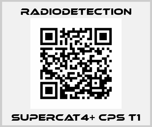 SuperCAT4+ CPS T1 Radiodetection