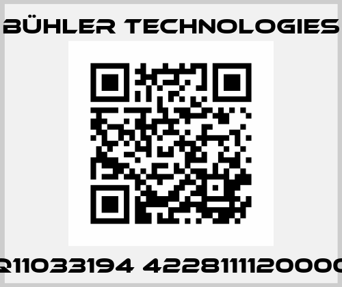 Q11033194 4228111120000 Bühler Technologies