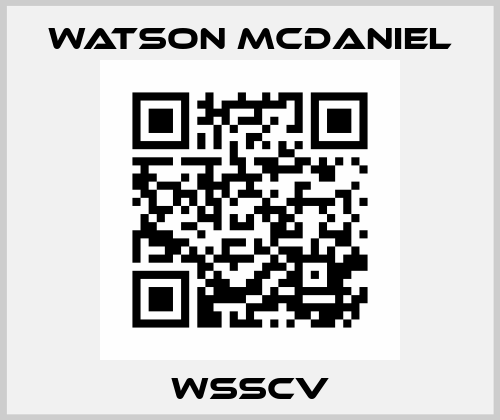 WSSCV Watson McDaniel