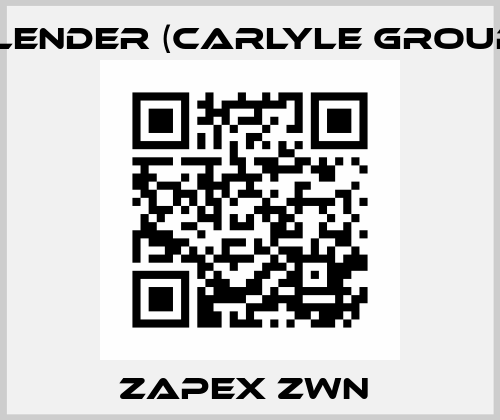ZAPEX ZWN  Flender (Carlyle Group)