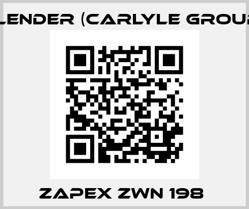 ZAPEX ZWN 198  Flender (Carlyle Group)