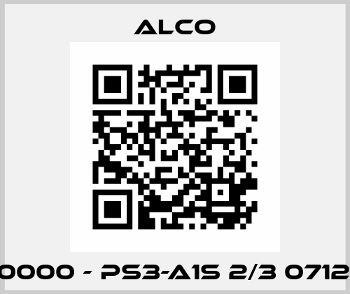 210.0000 - PS3-A1S 2/3 0712782 Alco