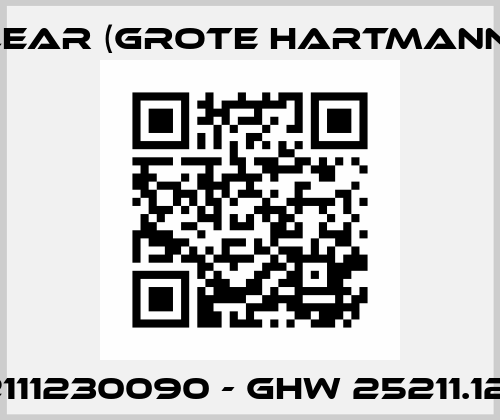 70252111230090 - GHW 25211.123.009 Lear (Grote Hartmann)