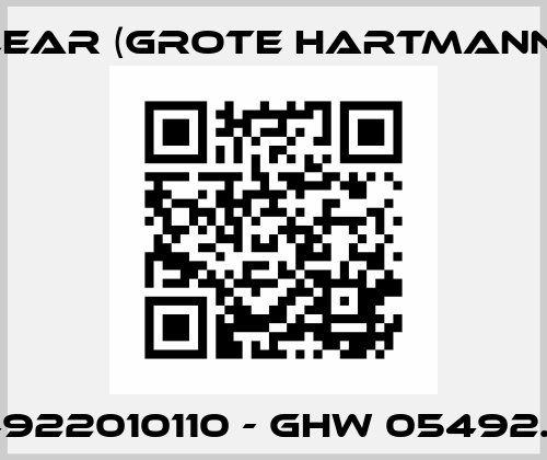 70054922010110 - GHW 05492.201.011 Lear (Grote Hartmann)