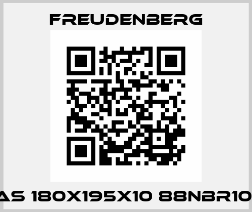 AS 180x195x10 88NBR101 Freudenberg