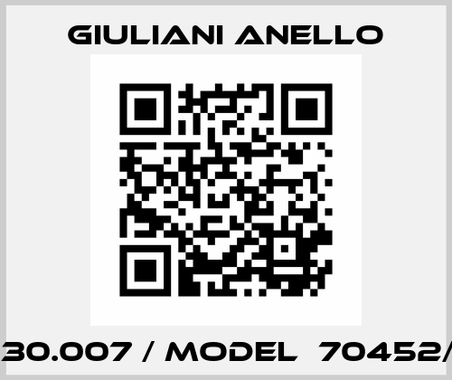 001.0030.007 / Model  70452/01AGE Giuliani Anello