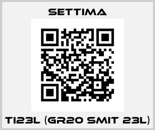 TI23L (GR20 SMIT 23L) Settima