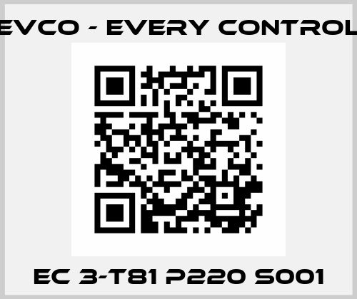 EC 3-T81 P220 S001 EVCO - Every Control