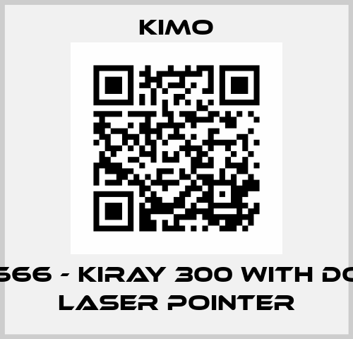 56-21666 - KIRAY 300 with double laser pointer KIMO