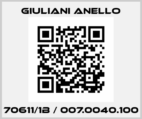 70611/1B / 007.0040.100 Giuliani Anello