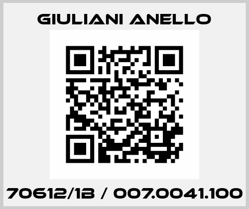 70612/1B / 007.0041.100 Giuliani Anello
