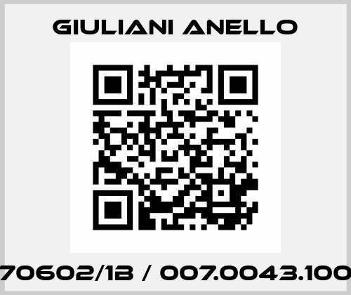 70602/1B / 007.0043.100 Giuliani Anello
