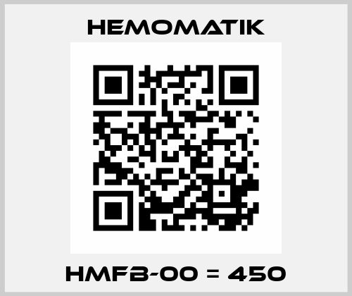 HMFB-00 = 450 Hemomatik