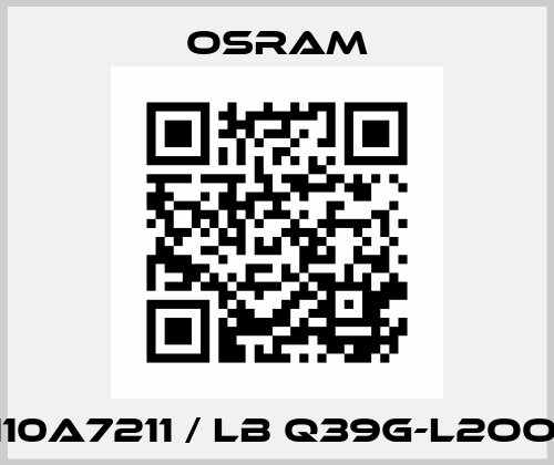 Q65110A7211 / LB Q39G-L2OO-35-1 Osram