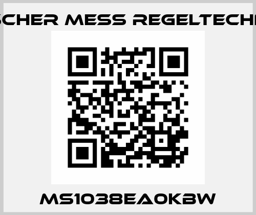 MS1038EA0KBW Fischer Mess Regeltechnik