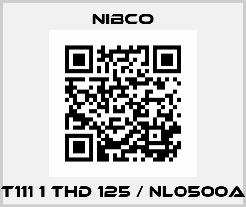 T111 1 THD 125 / NL0500A Nibco