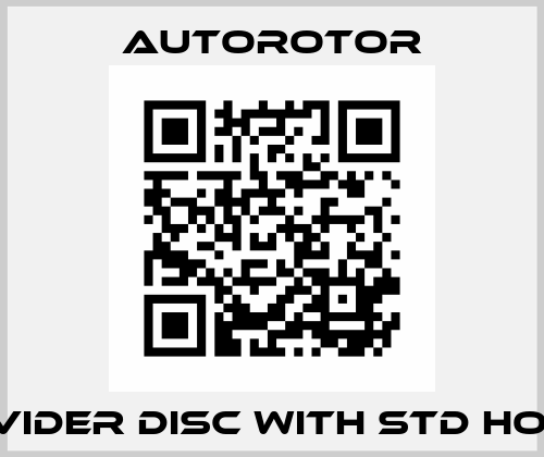 DIVIDER DISC WITH STD HOLE Autorotor