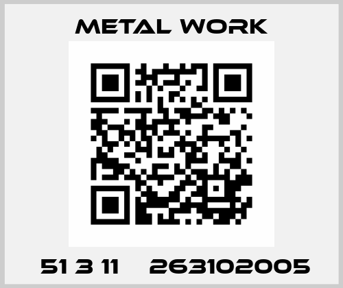 М51 3 11 № 263102005  Metal Work