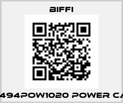 99B494POW1020 Power Card  Biffi