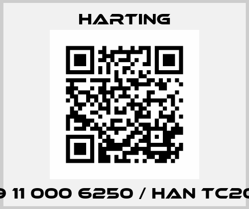 09 11 000 6250 / Han TC200 Harting