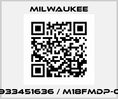 4933451636 / M18FMDP-0C Milwaukee