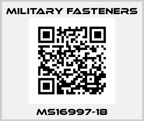 MS16997-18 Military fasteners