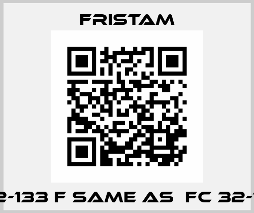 FC 32-133 F same as  FC 32-125 B Fristam