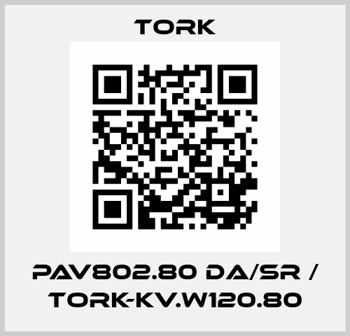PAV802.80 DA/SR / TORK-KV.W120.80 Tork