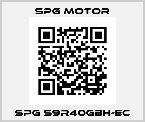 SPG S9R40GBH-EC Spg Motor