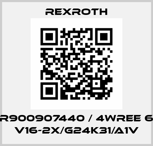 R900907440 / 4WREE 6 V16-2X/G24K31/A1V Rexroth