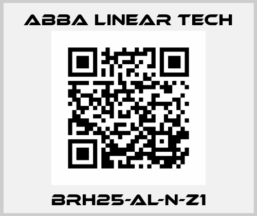 BRH25-AL-N-Z1 ABBA Linear Tech