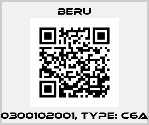 P/N: 0300102001, Type: C6ADAP Beru