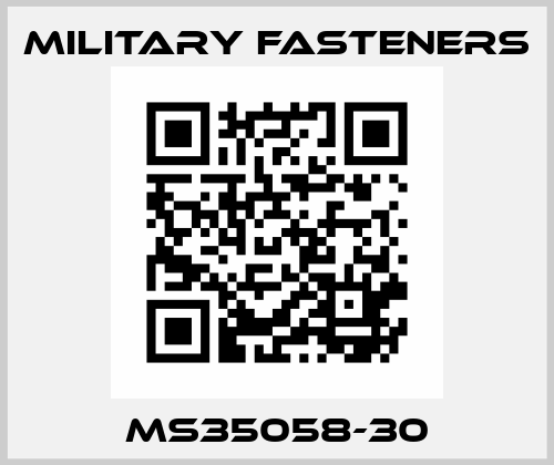 MS35058-30 Military fasteners