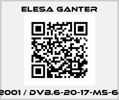 432001 / DVB.6-20-17-M5-6-55 Elesa Ganter