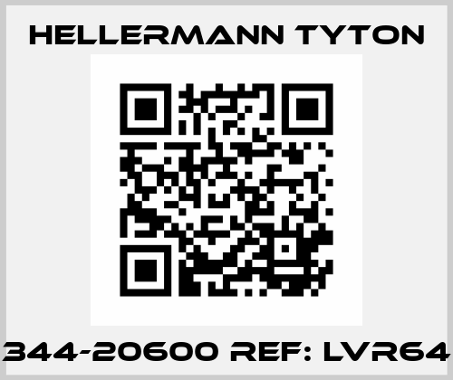 344-20600 Ref: LVR64 Hellermann Tyton
