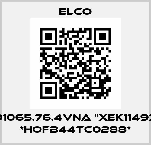 1HO1065.76.4VNA "XEK11493A" *HOFB44TC0288* Elco