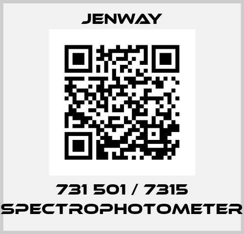 731 501 / 7315 spectrophotometer Jenway