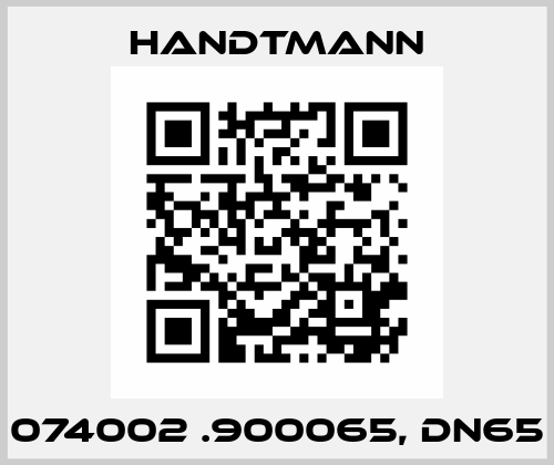 074002 .900065, DN65 Handtmann